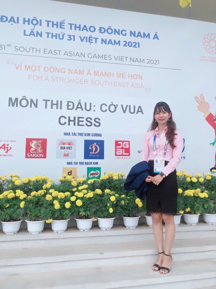Chị Nguyễn Hồng Minh, giảng viên trường ĐH Sư phạm Thể dục Thể thao Hà Nội