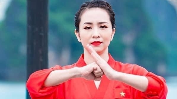 Cựu VĐV Wushu Nguyễn Thúy Hiền ra mắt MV cổ động SEA Games 31