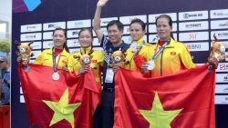 sea games 31 ngay 145 cho doi cac van dong vien rowing toa sang