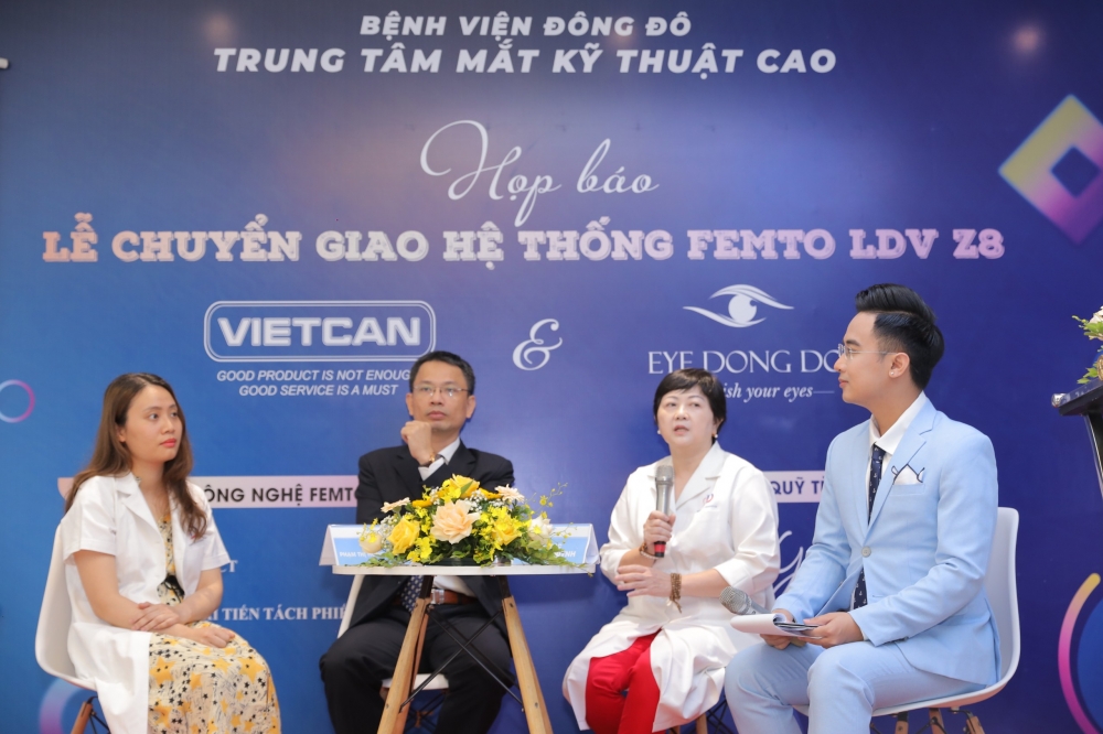 Bệnh viện Đông Đô nhận chuyển giao công nghệ Femto LDV Z8, ra mắt Quỹ từ thiện Free your eyes