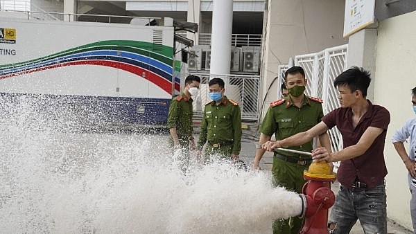 Chủ động phòng, chống cháy nổ trong trận chung kết U23 Việt Nam - U23 Thái Lan