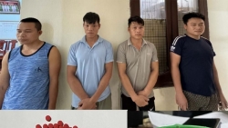 Thanh Hóa: Bắt 4 đối tượng tàng trữ và tổ chức sử dụng chất ma túy