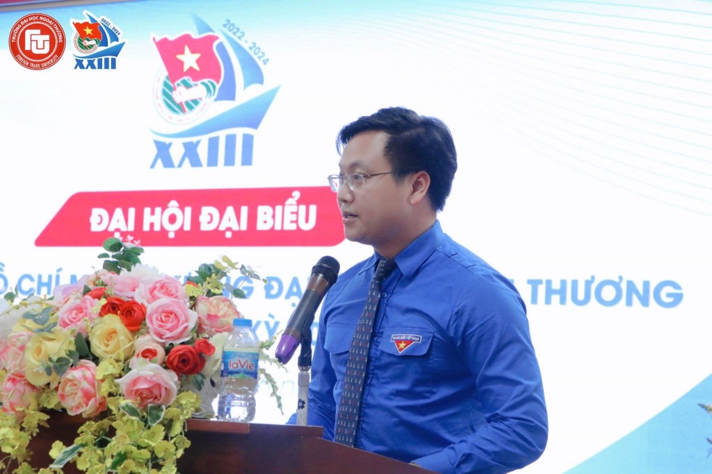 Đoàn TNCS Hồ Chí Minh trường Đại học Ngoại thương có tân Bí thư Đoàn TNCS Hồ Chí Minh trường Đại học Ngoại thương có tân Bí thư