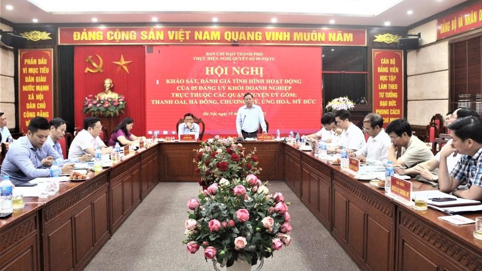 Hà Nội sẽ tổ chức tập huấn cho các Bí thư chi bộ của doanh nghiệp ngoài khu vực Nhà nước