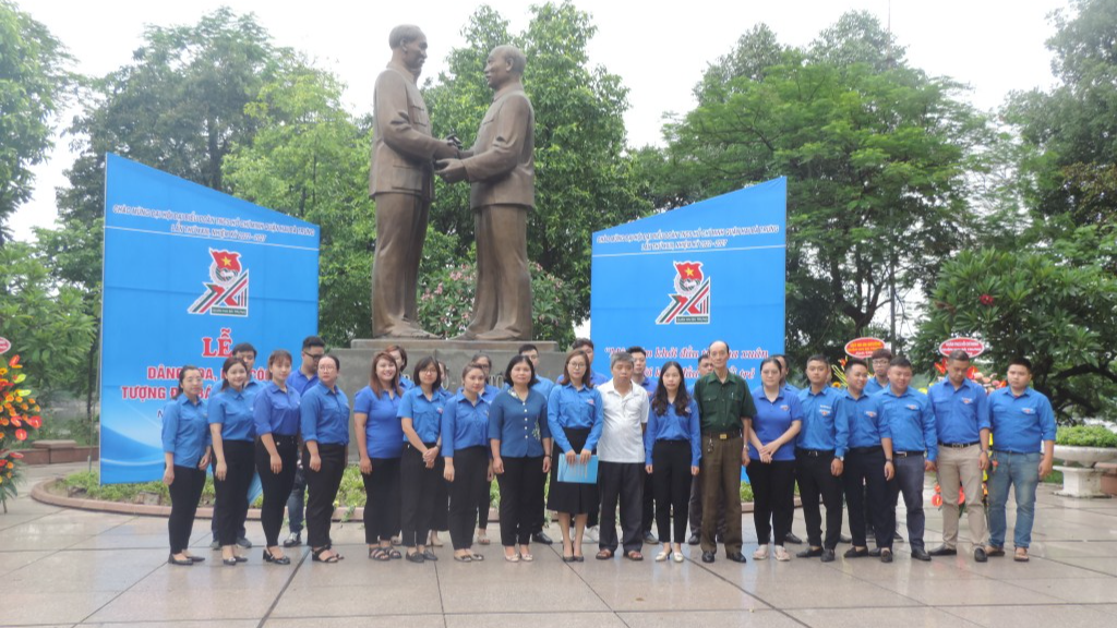 Đây là hoạt động chào mừng Đại hội Đoàn Thanh niên quận Hai Bà Trưng lần thứ 23