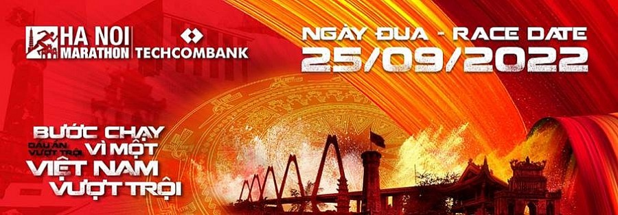 Giải chạy Hà Nội Marathon Techcombank sẽ diễn ra vào tháng 9