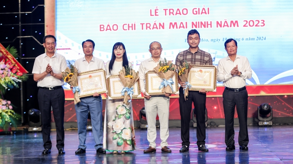 4 tác phẩm xuất sắc tại lễ trao giải báo chí Trần Mai Ninh năm 2023