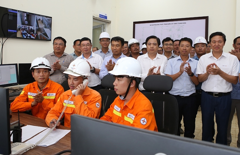 Đóng điện hoà lưới thành công dự án TBA 500kV Thanh Hóa và đấu nối
