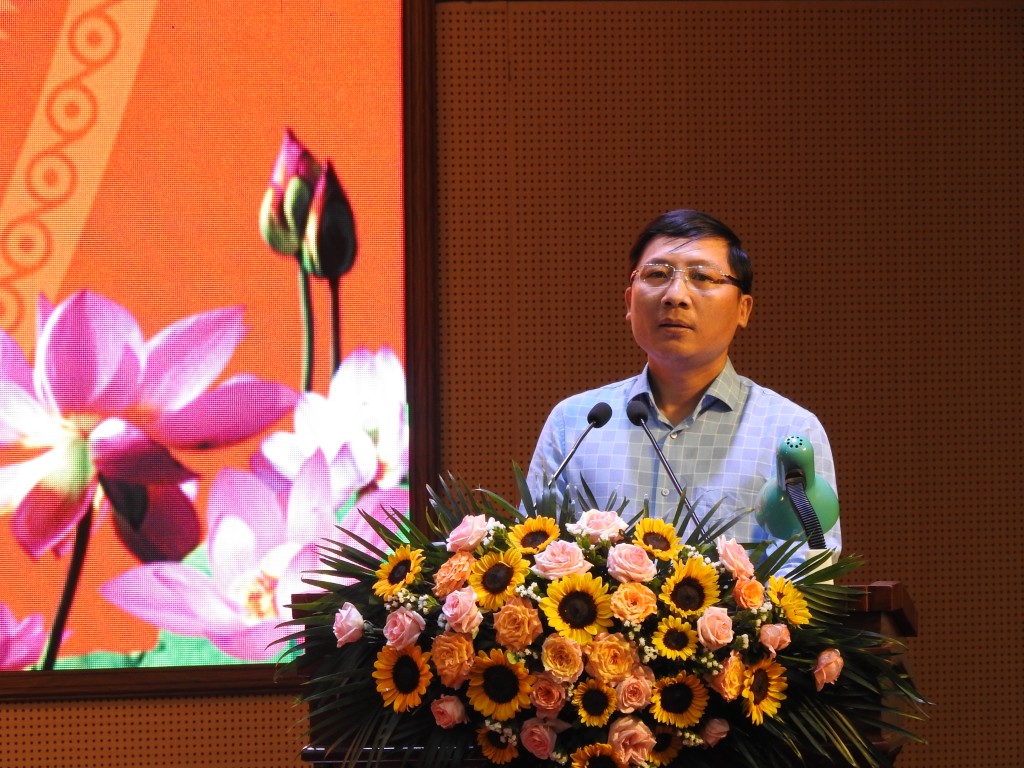 Ông Nguyễn Thanh Liêm (Bí thư Huyện ủy Mê Linh)