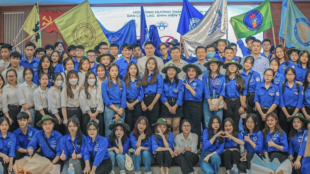Ban liên lạc sinh viên Thanh Hóa tại Hà Nội ra quân Chiến dịch Thanh niên Tình nguyện Mùa hè xanh 2022