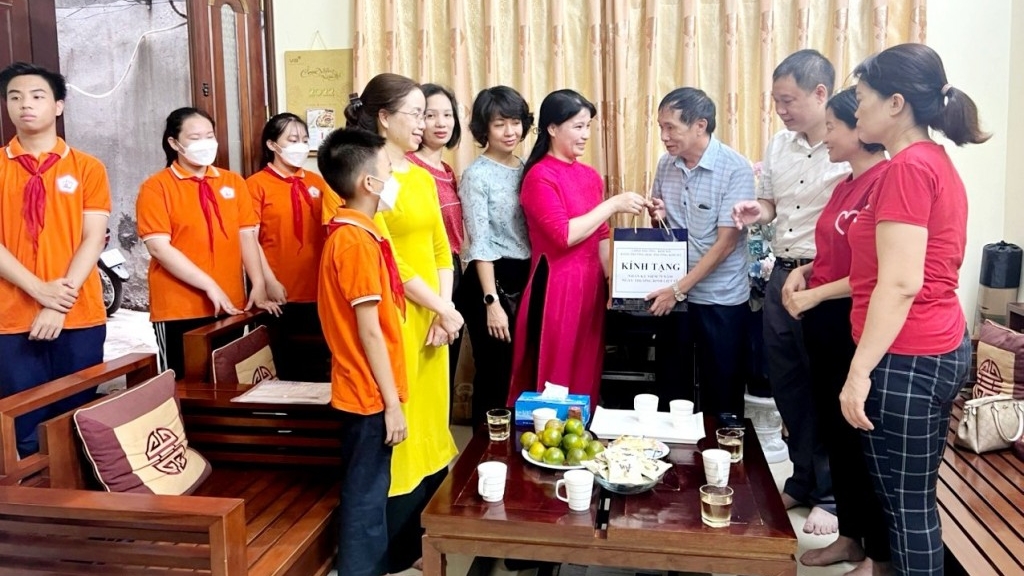 Hà Nội: Nhiều trường học tri ân Ngày 27/7