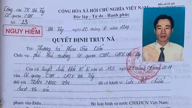 Hà Nội: Bắt đối tượng truy nã bỏ trốn sau gần 10 năm