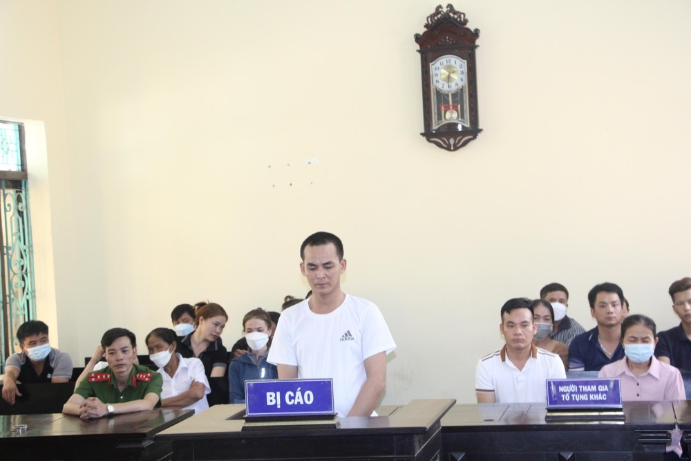 Bị cáo Phạm Văn Hùng tại tòa