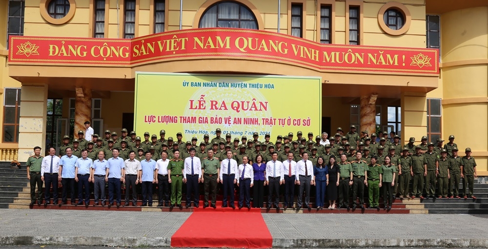 Thanh Hoá lập 4.351 tổ bảo vệ an ninh, trật tự cơ sở