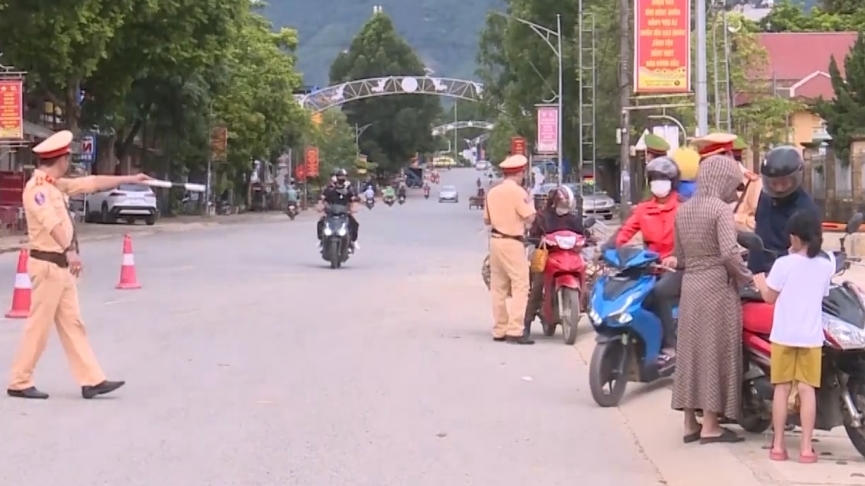 Thường Xuân - Thanh Hoá: Hơn 300 trường hợp mô tô, xe gắn máy vi phạm giao thông
