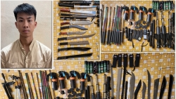 Thanh Hoá: Nam thanh niên ngang nhiên rao bán vũ khí trên mạng xã hội