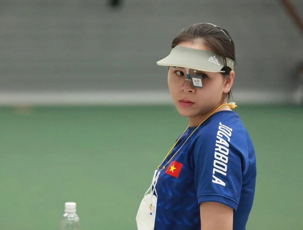 Chân dung nữ xạ thủ Việt Nam vào chung kết Olympic 2024