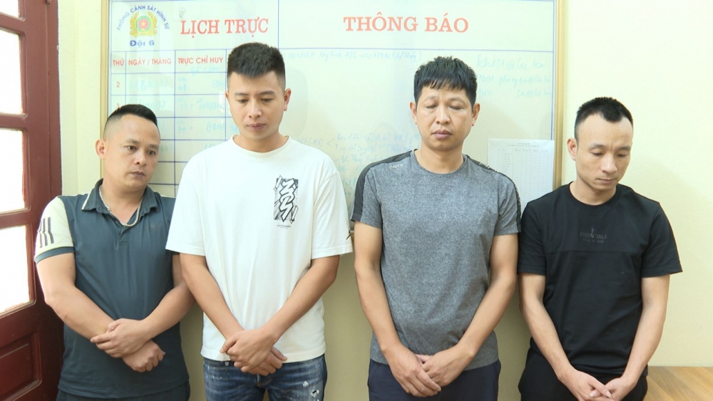 Thanh Hoá: Ổ nhóm đánh bạc có nhiều tiền án bị bắt giữ