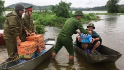 Công an Thanh Hoá căng mình khắc phục hậu quả do mưa bão