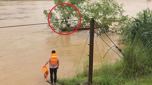 Thanh Hoá: Người đàn ông thoát chết khi bị trượt chân rơi xuống sông Mã