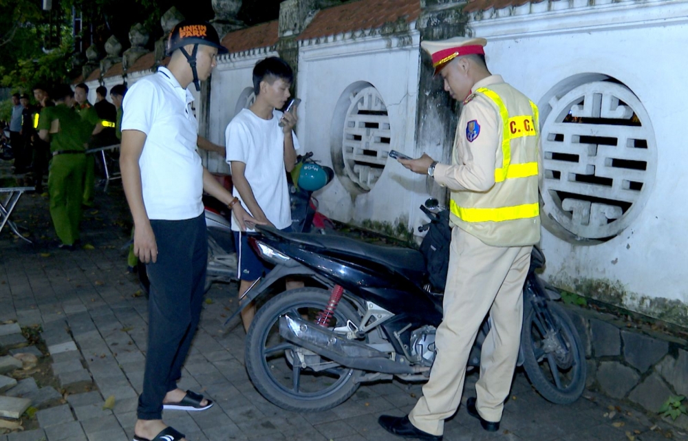 Thanh Hoá: Xử phạt hơn 100 triệu đồng vi phạm giao thông chỉ trong một đêm