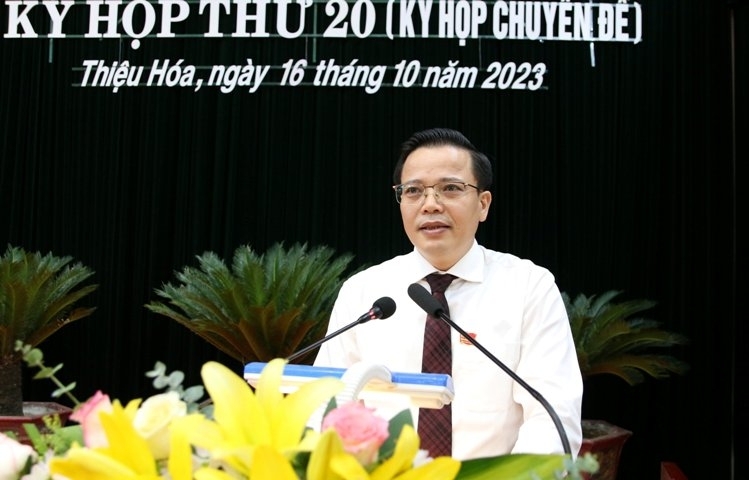 Thanh Hóa: HĐND huyện Thiệu Hóa họp bầu Chủ tịch, Phó Chủ tịch UBND huyện, nhiệm kỳ 2021 – 2026