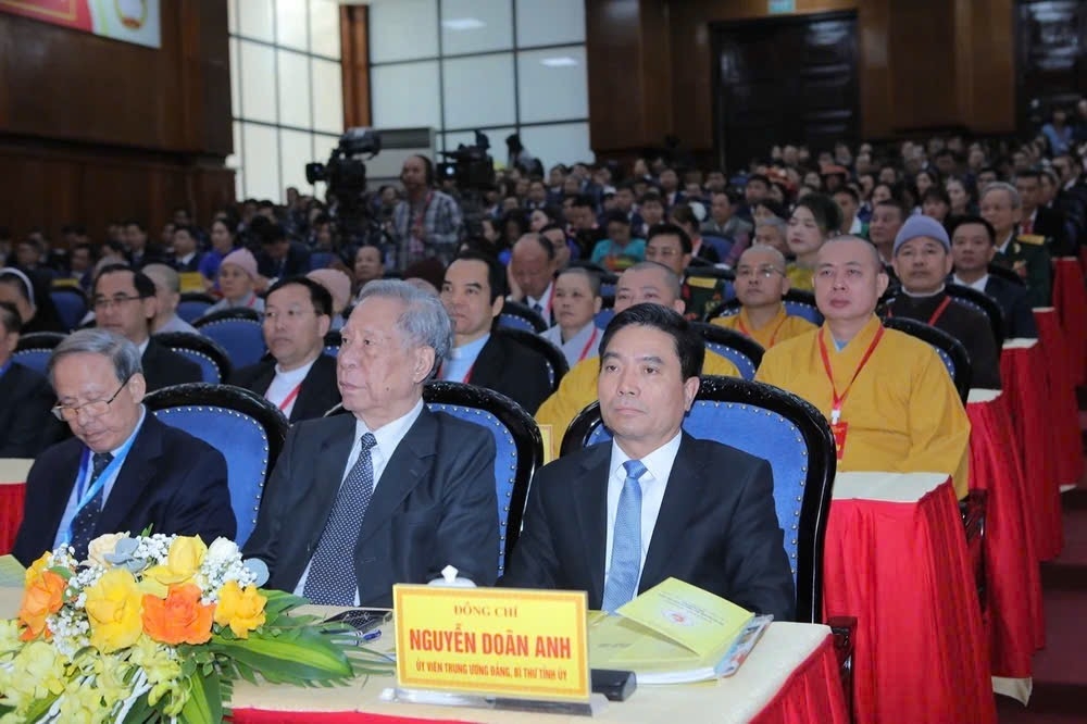 Khai mạc Đại hội MTTQ tỉnh Thanh Hóa lần thứ XVI, nhiệm kỳ 2025 - 2030