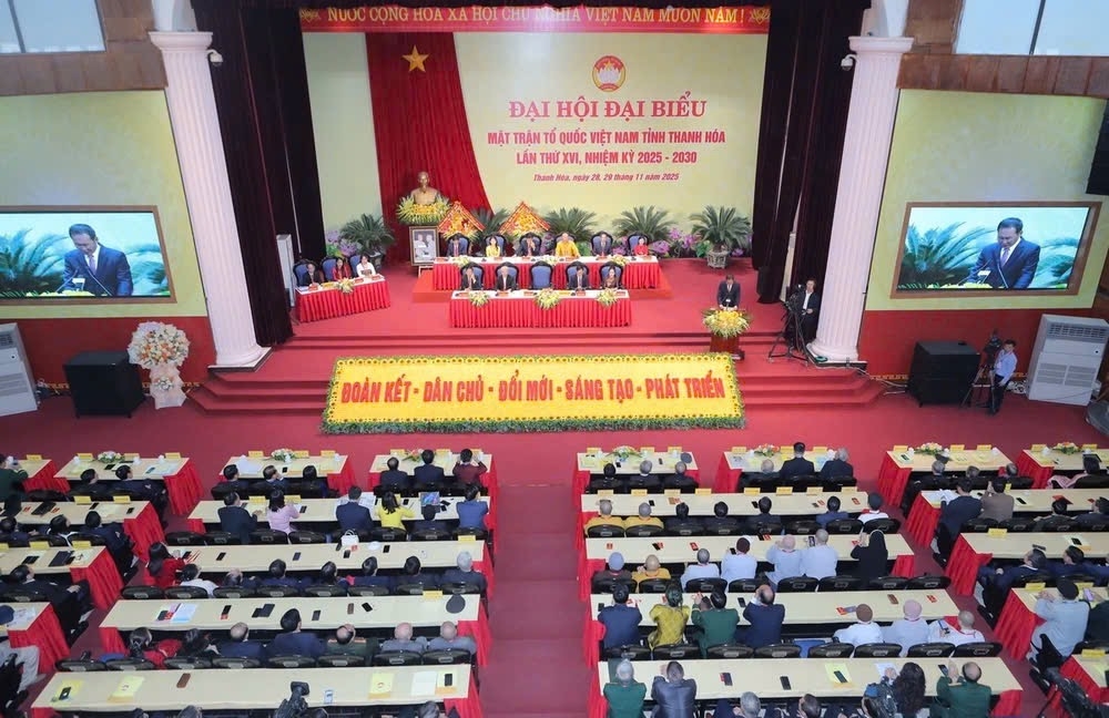 Khai mạc Đại hội MTTQ tỉnh Thanh Hóa lần thứ XVI, nhiệm kỳ 2025 - 2030