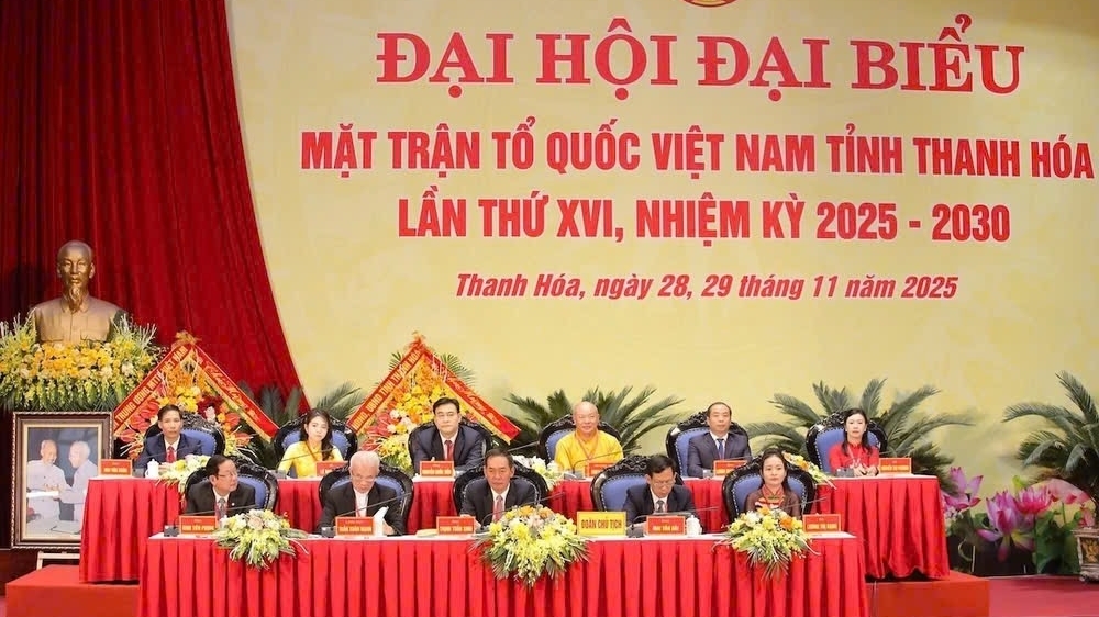 Khai mạc Đại hội MTTQ tỉnh Thanh Hóa lần thứ XVI, nhiệm kỳ 2025 - 2030