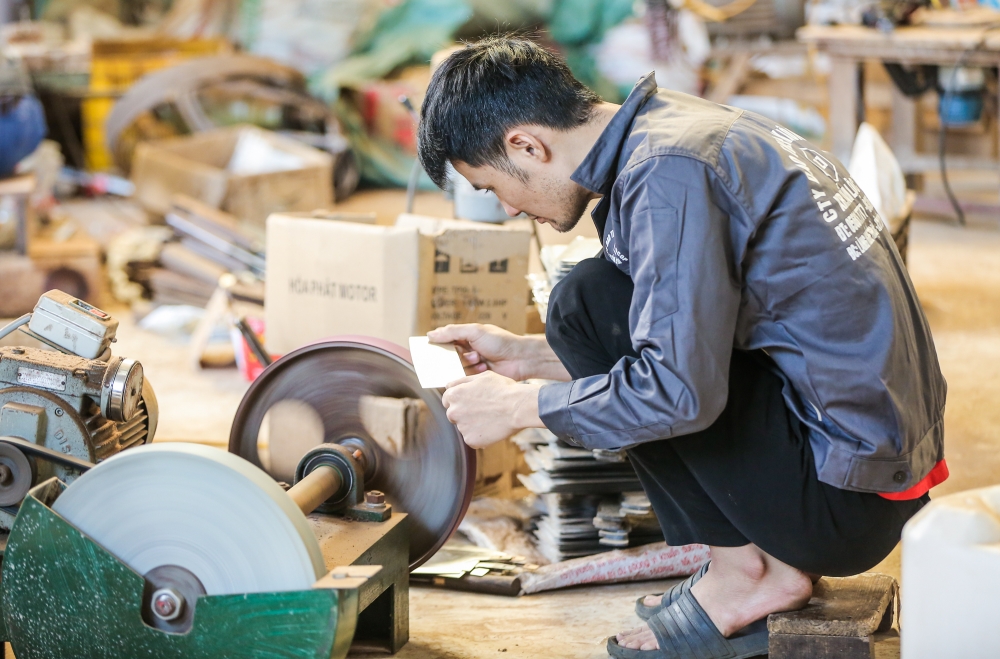 Thanh Hoá: Làng nghề rèn nhộn nhịp những ngày cuối năm