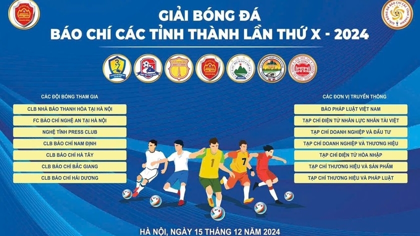 Sẵn sàng cho Giải bóng đá báo chí các tỉnh, thành lần thứ 10