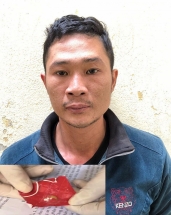 Bắt đối tượng chuyên tuồn ma túy vào phòng tạm giam ở Thanh Hóa