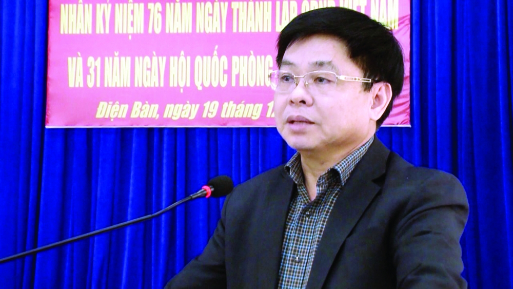 Ông Đặng Hữu Lên, Bí thư Thị ủy Điện Bàn (tỉnh Quảng Nam)