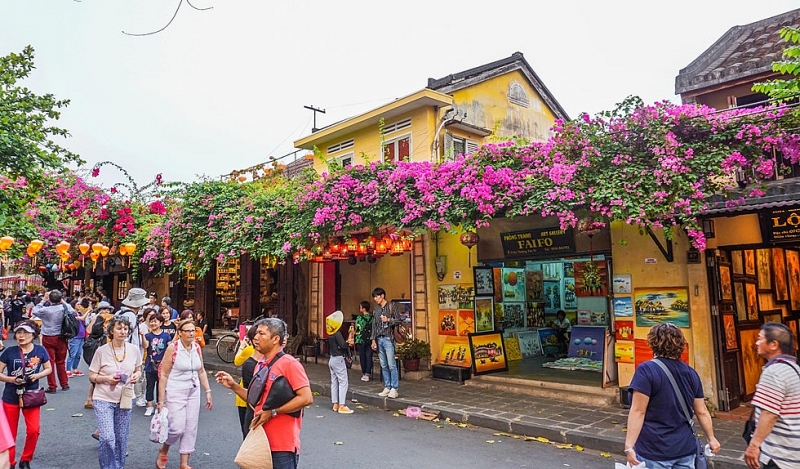 Một góc phố cổ Hội An được tái hiện giữa lòng thành phố Thanh Hóa