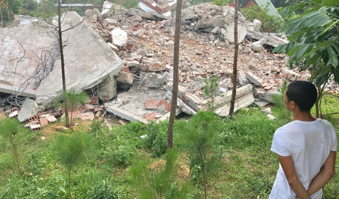 Huyện Sóc Sơn - Hà Nội: Nhiều hộ tự khắc phục vi phạm đất rừng