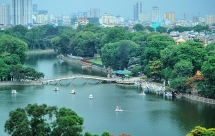 ha noi dau tu xay dung bai do xe ngam trong cong vien thu le