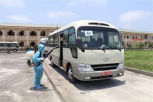 Ninh Bình tiếp nhận, cách ly 81 người Việt Nam từ nước ngoài trở về