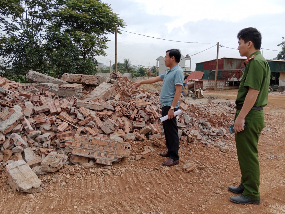 Thanh Hóa: Kịp thời xử lý vi phạm về đất đai tại xã Hà Bắc