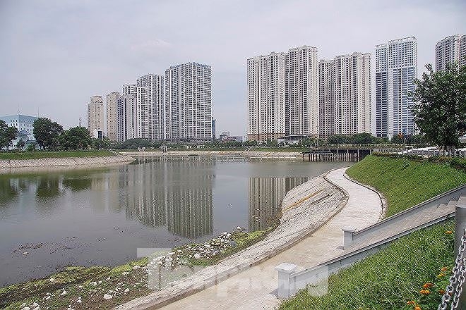 Hà Nội: Khoan giếng để bổ sung nước cho công viên 300 tỷ