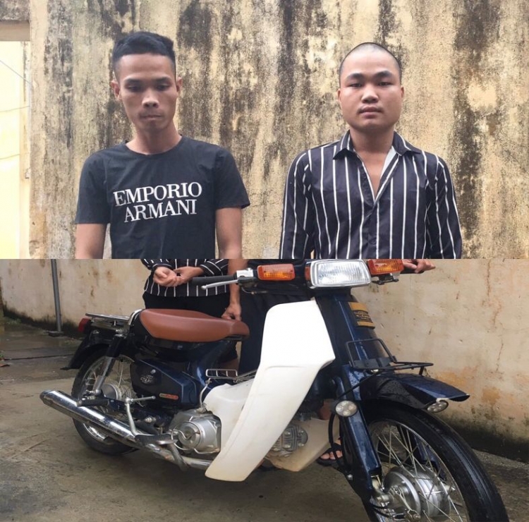Thanh Hóa: Bắt giữ 2 đối tượng trộm cắp xe máy