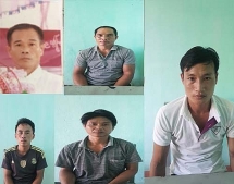 Bắt 5 đối tượng ở Thanh Hóa đang chế tạo thuốc nổ thành mìn