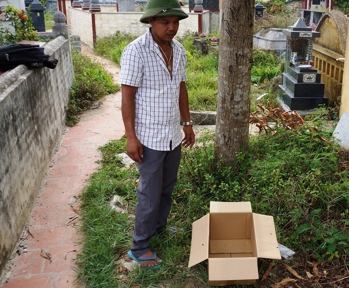 Thanh Hóa: Phát hiện một thi thể bé sơ sinh tử vong tại nghĩa trang