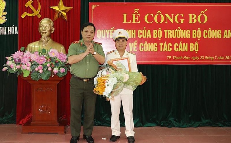 Bổ nhiệm Trưởng công an TP Thanh Hóa