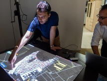 Sa bàn 3D về ô nhiễm không khí ở Hà Nội hoạt động như thế nào?