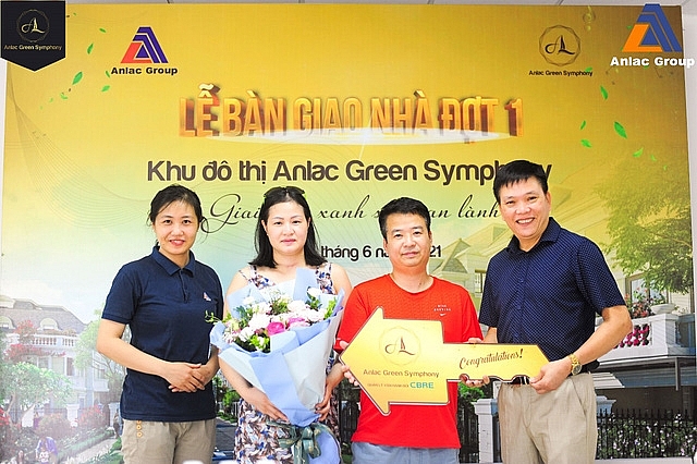 AnLac Group bắt đầu bàn giao nhà tại dự án Green Symphony