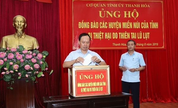 Thanh Hóa: Phát động ủng hộ đồng bào miền núi bị thiệt hại do thiên tai, lũ lụt