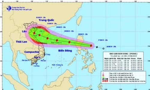 Phát công điện khẩn phòng, chống bão siêu bão Podul