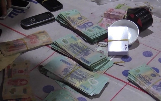 Thanh hóa: Triệt phá 2 sới bạc bắt gọn 16 đối tượng