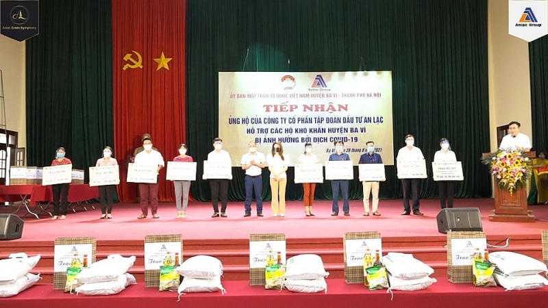 Tập Đoàn An Lạc Chung Tay Hỗ Trợ Công Tác Phòng, Chống Dịch Covid-19 Tại Huyện Ba Vì
