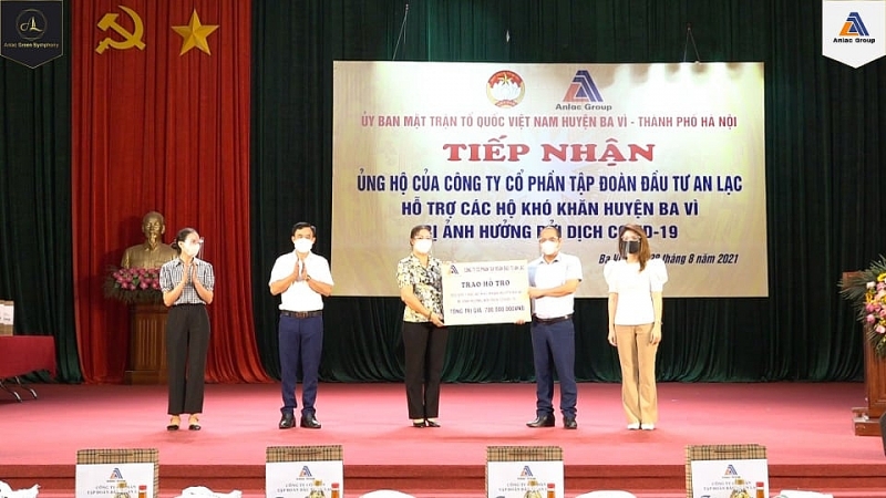 Tập Đoàn An Lạc Chung Tay Hỗ Trợ Công Tác Phòng, Chống Dịch Covid-19 Tại Huyện Ba Vì